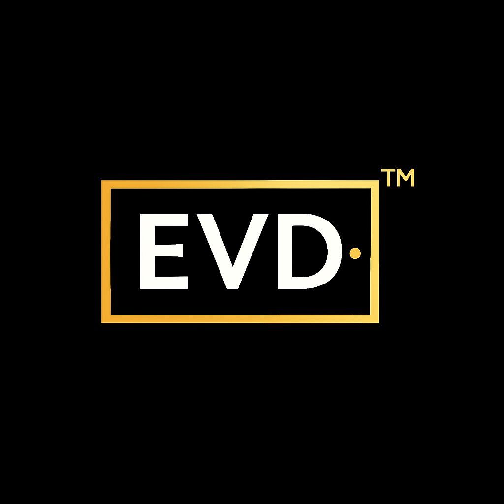 EVD• Marketing Digital marketing logo
